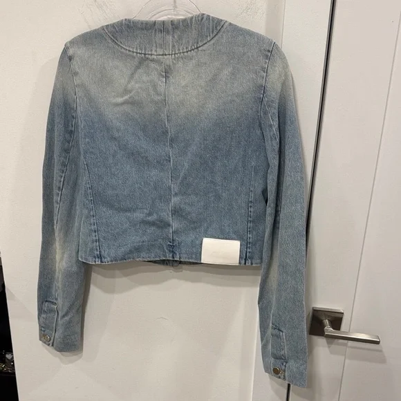 Loulou Studio Haro Faded Denim Jacket - Picture 5 of 5